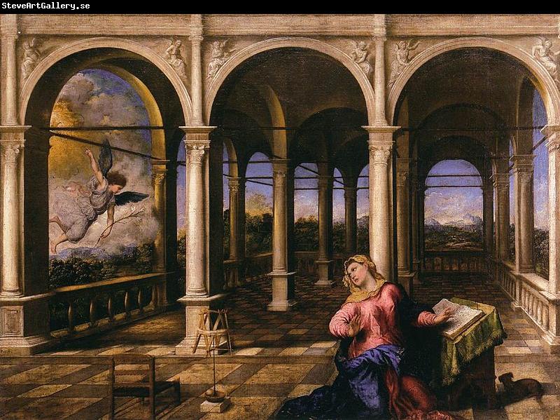 Paris Bordone The Annunciation